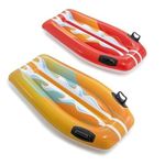 KidsZeeNie®Surf-N-Slide Inflatable Floating Lounger with Handles for Kids & Adult | Air Bed Swimming Pool Party Rider for Water Games, Slides, Outdoor Summer Fun (Kids Age 3+)