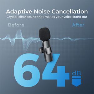 YRF Wireless Lavalier Microphone – Clip-On, Portable Audio