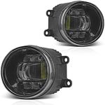 AUTOSAVER88 LED Fog Lights Compatible with 2007-2014 Camry / 2009-2013 Corolla&Matrix / 2008-2010 Highlander&Avalon / 2006-2012 RAV4 / 2010-2015 Lexus RX450H / 2008-2013 IS F / 13-15 ES300h Fog Lamps