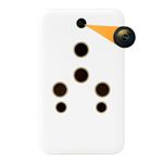 FREDI HD PLUS Smart Plug Camera for Indoor Security | Built-in 32GB Memory | 1080p HD Live Feed on Phone & PC | Motion Alerts | Continuous Power via AC Plug | Ideal for Home, Office, Baby & Elder