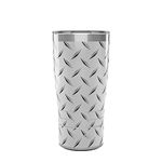 Tervis Diamond Plate Triple Walled Insulated Tumbler, 20oz, Stainless Steel