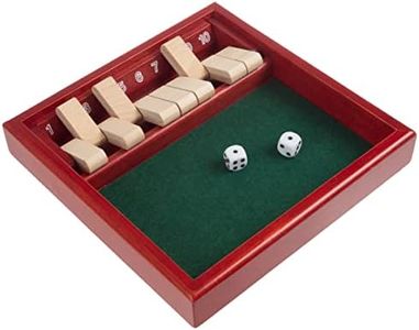 Trademark Poker Shut The Box Game, 10 Numbers