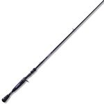 St Croix MYC76MHF Mojo Yak Graphite Casting Fishing Rod with IPC Technology, 7-feet 6-inches, black cherry metallic