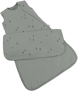 GUNAMUNA Unisex Baby Sleep Bag, Sleep Sack Sleeping Bag for Infants Toddlers, Easy Changing Diaper Zipper, 2.6 TOG, Forest, 9-18 Months
