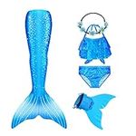 Fishtailfun Girl's Mermaid Costume 