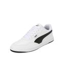 Puma Unisex-Adult Court Ultra Lite White-Black Sneaker - 9 UK (38937106)