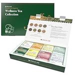 imperial organic Uncle's Lee Tea Premium Organic Wellness Tea Collection | Sample Pack of Traditional and Caffeine-Free Varieties (48 tea bags), green