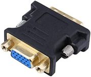 DTECH DVI Male to VGA Female Adapter DVI-I 24+5 Port Converter