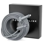 BELSYNGA Starlink Cable 75FT/23M for Starlink Actuated Gen 2, Cable Starlink for Rectangular Satellite V2 Dish Router Starlink Cables Accessories Waterproof, Grey