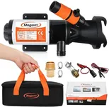 RV Macerator Pump 12V,12GPM Suction 3.2 feet Lift 10 feet with Garden Hose Discharge Port,Quick Release Sewage Pump with Fresh Water Rinse and Manual Crushing Function,for Boat Marine RV Campe