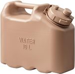 Scepter 2.5 Gallon True Military BPA Free Water Container, Food Grade Water Jug for Camping and Emergency Storage, Sand