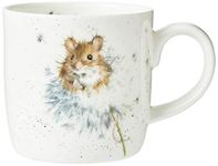 Wrendale Designs MMOH5629-XSM Country Mice Single Mug, Multi Coloured, 310ml