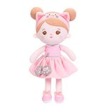 OUOZZZ 38cm Baby Doll - Cat Rag Doll, Baby Plush Toy, Suitable for 1 2 3 4 Years Old Girls Kids Toys