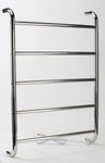 Madrid Electric Heated Towel Rail H770mm W550mm Mirror Polished Finish Dry Electric Towel Rail