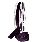 Morex Ribbon Velvet Ribbon Nylvalour, 5/8" x 11 Yd, Eggplant (Model: 01215/10-581)