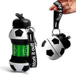 Soccer Water Bottle: Collapsible Si