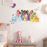 RoomMates RMK5330GM: Disney Princess Flowers and Friends Giant Peel & Stick Wall Decals