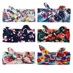 DRESHOW 6 Pack Headbands for Women Elastic Hair Bands Head Wrap Hair Accessories