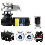 Five Oceans Pacific 600 Vertical Anchor Windlass 600W/1000 lbs - 1/4 inches HT-G4 Chain and 1/2 inches Rope FO-3931-2