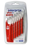 Interprox Interdental Brushes Plus Mini Conical Red 6 pieces, pack of 3 (3x 6 pieces)
