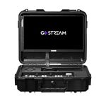 Osee GoStream Deck All-in-One Pro Live Streaming Multi Camera Video Mixer Switcher Recorder Player Kit 4 HDMI in 2 HDMI Out USB-C I/O with 14 Inch Monitor Built-in DC-to-Type C cable NDI Upgradable