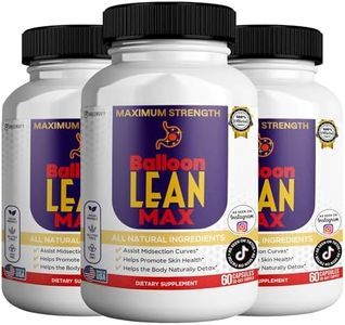GREENVIFY Balloon Lean Max Maximum Strength Dietary Supplement, 60 Capsules, Natural Ingredients, 30-Day Supply (3)