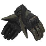 Royal Enfield Leather Stalwart Riding Cycling Gloves Black & Olive 2Xl (Rrggln000090)