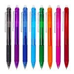 8 Pack Retractable Erasable Gel Pen