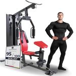 𝗕𝗘𝗦𝗧 𝗖𝗛𝗢𝗜𝗖𝗘 Multi Gym Cable Machine 90 KG Weight Stack Home Gym Station | Lat Pulldown, Pec Deck, Flies, Curls & More