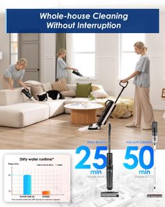 Tineco Floor One S5 Combo Wet Dry Vacuum Cleaner – Cordless, Lightweight