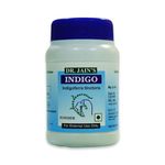 DR.JAIN'S Indigo Powder, Rich Organic Hair Colour, Get Black & Strong Hair, For Men & Women, 45 Grams, Pack Of 4