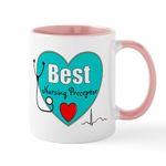 CafePress Best Nursing Preceptor Blue Mugs 11 oz (325 ml) Ceramic Coffee Mug