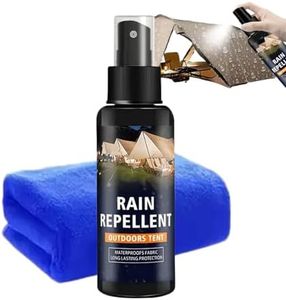 Canvas Waterproofing Spray - 100ML Coating Protector,with Towel Oil-Proof Camping Gear Waterproofing Spray - for Camping Shoe, Tent, Boot, Sneaker, Furniture, Upholstery, Clothing, RV, Patio