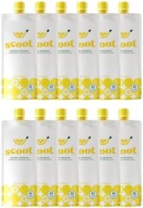 Scoot Frozen Lemonade 12 Pack: Original Lemon 12-3.25-ounce Shelf-stable Pouches of Classic Lemon Flavor Lemonade, Ready to Freeze, Squeeze Into a Slushy, and Enjoy