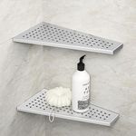 Bernkot Corner Shower Shelf 2PCS, T