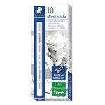 Staedtler Mars Plastic Eraser Core Refill, For Stick Eraser Holders, Premium Quality, 528 55,White