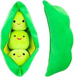 Giant Peas in A Pod Plush Toy Pea P