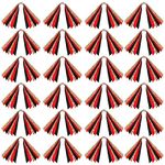 Kajaia 24 Pcs Softball Hair Ties Softball Scrunchies Elastics Softball Hair Accessories Softball Ribbon Ponytail Streamer Softball Gifts for Player Teams Teen