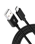 Micro USB Cable 3M, Long Micro USB Charger Cable, Android USB Charger Cable Nylon Braided, USB to Micro USB Cable Compatible With Samsung S7/ S6/ S5, ps4 controller charger USB cable, Kindle Fire,Sony