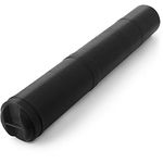 Kathay Flat Holder Tube, Black/White, De 45cm a 70cm. Diámetro 60mm