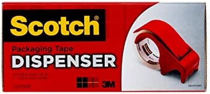 Scotch Packaging Tape Hand Dispenser (DP300-RD)