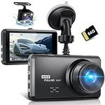 Miden S7 2.5K Dash Cam Front and Re