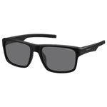 Polaroid Sunglasses Men's Pld3018s Sunglasses, Matte Black/Gray Polarized, 55 mm