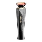 The INIIA Flare Microcurrent Massage Device, Red Light Therapy Facial Massager, 3-in-1 Micro-Current Skin Tightening Device (Black)