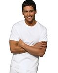 Hanes Classic Men`s White Crewneck T-Shirt, 7870W6, XL, White