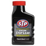 STP Engine Stop Leak for Petrol & Diesel Engines 300 ml, Improved Concentrated Formula, Conditions your Engine and Prevents Minor Oil Leaks, Mechanical Car Cleaning Products, Made in the UK