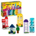 LEGO Classic Creative Houses, Bricks Building Toy for Kids, Boys & Girls Aged 4 Plus, Toddler Learning Set, Educational Gift with House Accessories for Young Builders 11035