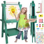 JUZBOT Easel for Kids Deluxe Foldab