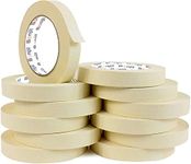 Bonjil Masking Tape for Carpenters & Painters 12mmX20mtr (Set of 36)