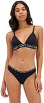 Bonds Women's Underwear Bloody Comfy Period Undies Bikini Brief Heavy, Black, 8